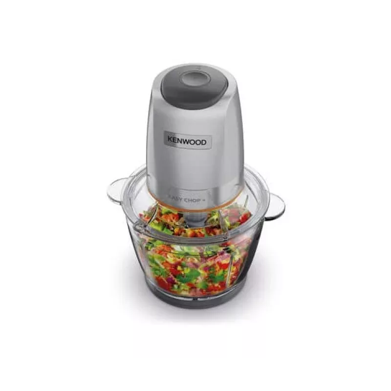 Kenwood CHP62.400SI elektriskais pārtikas smalcinātājs 0,6 L Sudraba krāsā