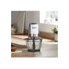 Kenwood CHP62.400SI elektriskais pārtikas smalcinātājs 0,6 L Sudraba krāsā