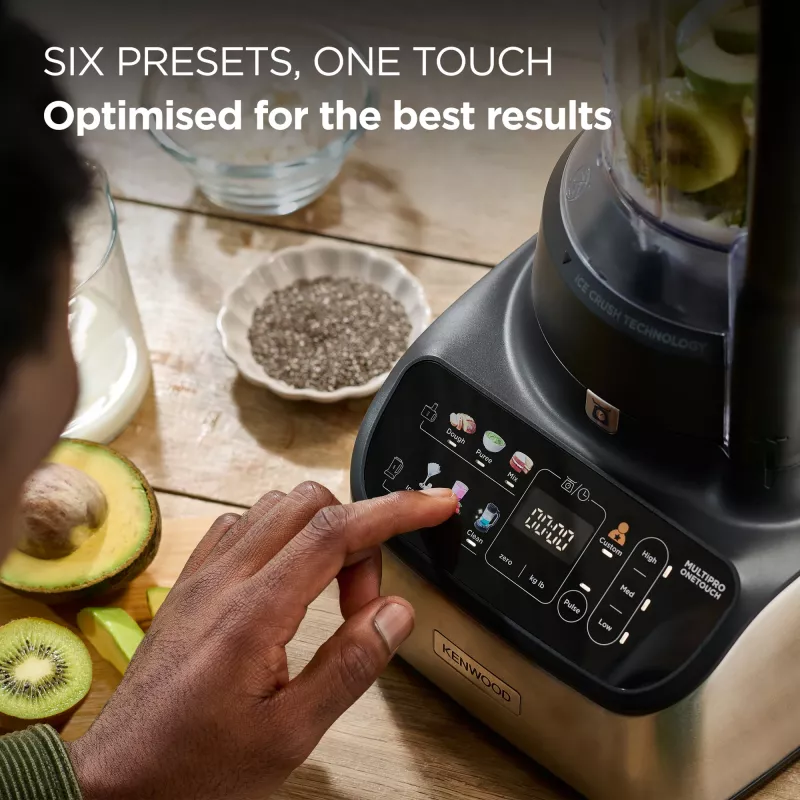 Kenwood FDM73.850SS virtuves kombains 1000 W 3 L pelēks iebūvēti svari