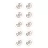 Nobo stikla tāfeles magnēti ⌀32mm, tāfeles magnēts, sudraba, caurspīdīgs, 32 mm, 32 mm, 9,2 mm, 96 g