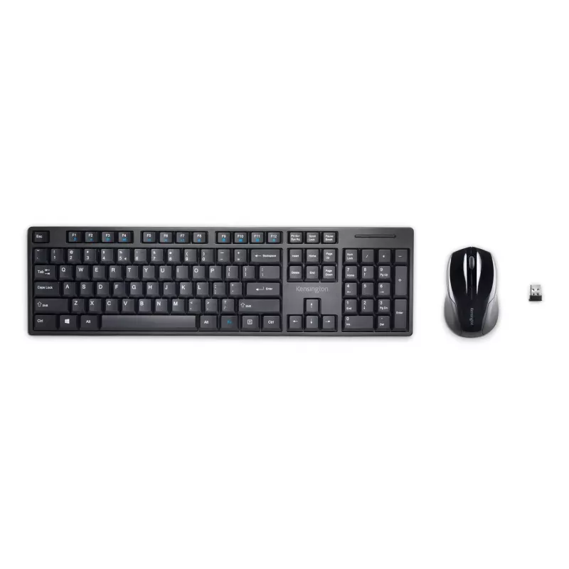 Kensington Pro Fit tastatūra ar peli Birojs RF Bezvadu QWERTY Itāļu Melna