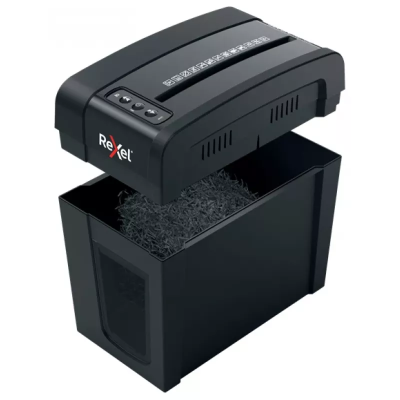 Rexel Secure X6-SL Whisper-Shred šķērsgriešanas papīra smalcinātājs P4