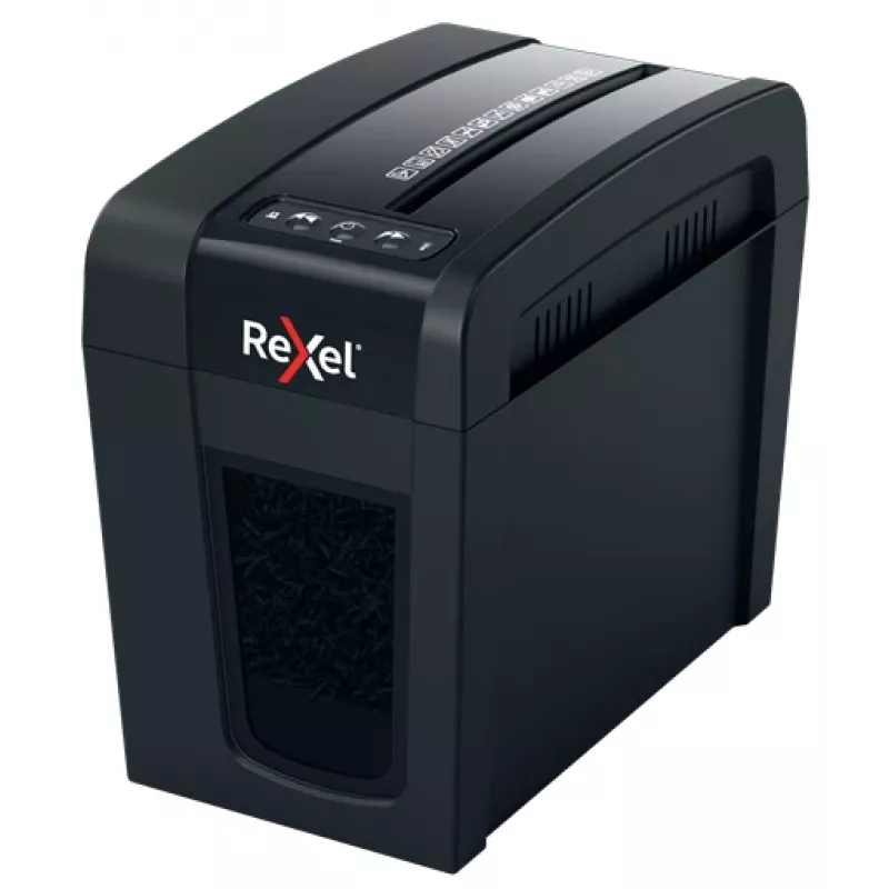 Rexel Secure X6-SL Whisper-Shred šķērsgriešanas papīra smalcinātājs P4