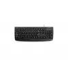 Kensington K:Keybrd Washable ProFitUSB ES, pilnizmēra (100%), vadu, USB, QWERTY, melna