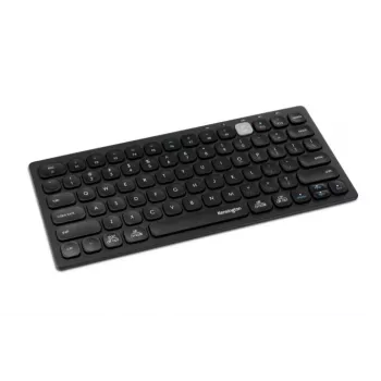 Kensington Dual Wireless Compact tastatūra - PN, Mini, bezvadu, Bluetooth, QWERTY, melna