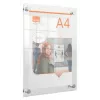 Nobo Premium Plus A4 caurspīdīgs akrila pie sienas stiprināms plakāta rāmis