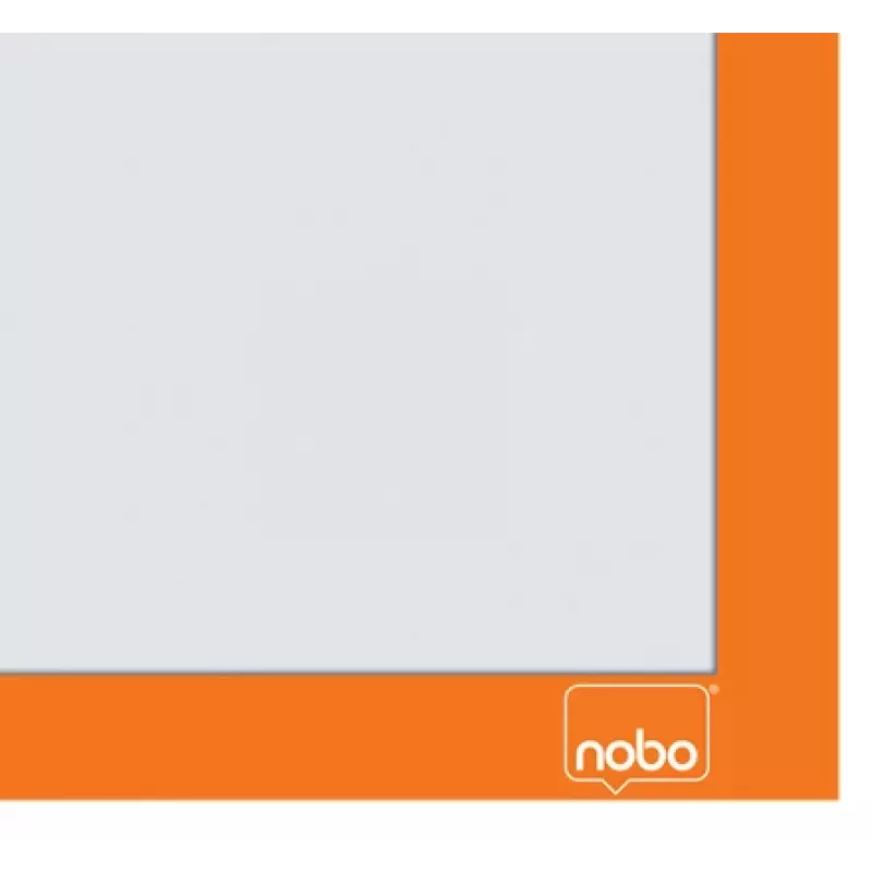 Nobo pašlīmējošs magnētisks plakātu rāmis A4, oranžs, A4, oranžs, portrets/ainava, 235 mm, 5 mm, 325 mm