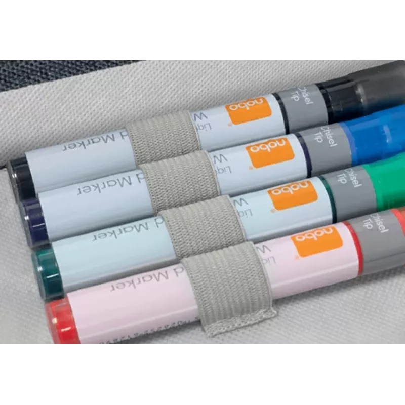 Nobo Whiteboard Accessories Kit Bag, Piederumu komplekts, Daudzkrāsains, 200 mm, 355 mm, 230 mm, Soma