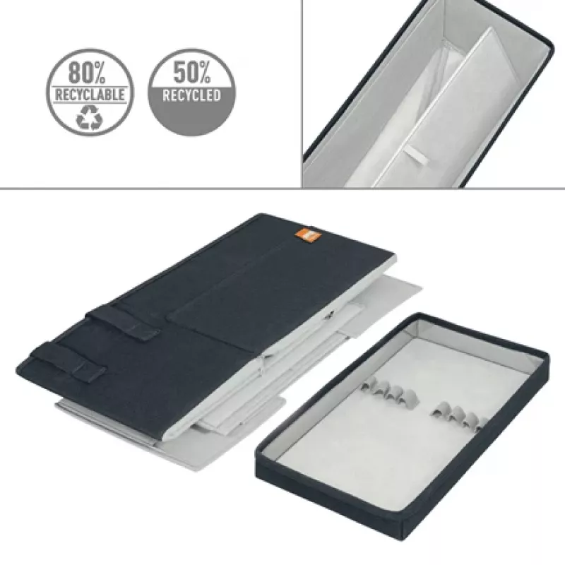 Nobo Whiteboard Accessories Kit Bag, Piederumu komplekts, Daudzkrāsains, 200 mm, 355 mm, 230 mm, Soma