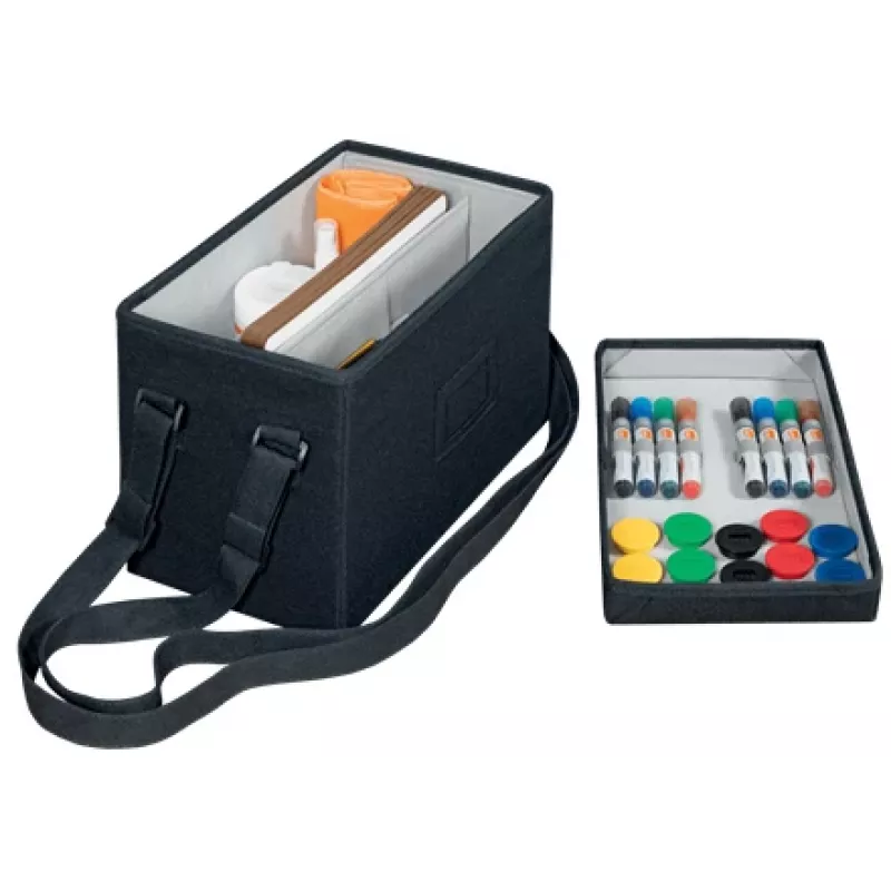 Nobo Whiteboard Accessories Kit Bag, Piederumu komplekts, Daudzkrāsains, 200 mm, 355 mm, 230 mm, Soma