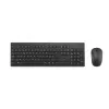 Kensington K75562BE, Bezvadu, RF Wireless, Membrāna, AZERTY, Melna, Pele iekļauta