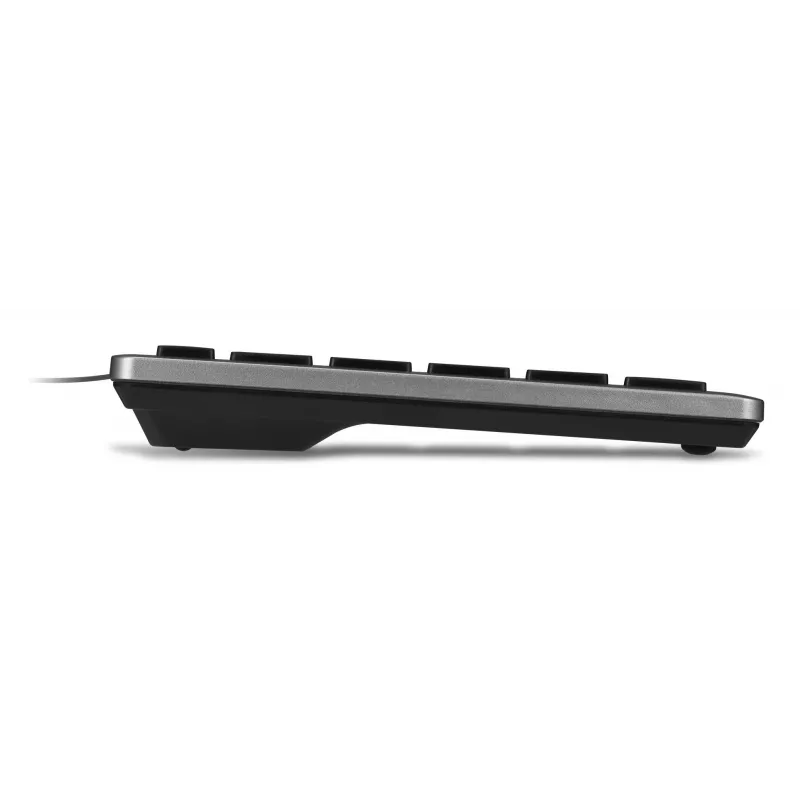 Kensington KB515 EQ USB-C/USB-A vadu tastatūra, pilna izmēra (100%), vadu, USB, šķērveida taustiņu slēdzis, QWERTY, pelēka