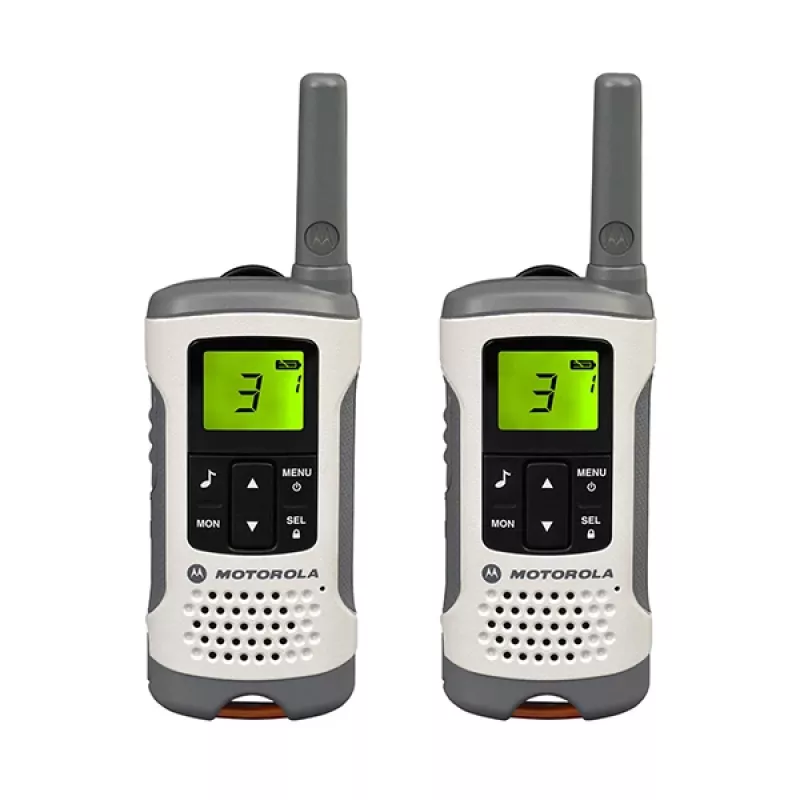 Motorola TLKR T50 divvirzienu radio 8 kanāli Pelēks, Metālisks