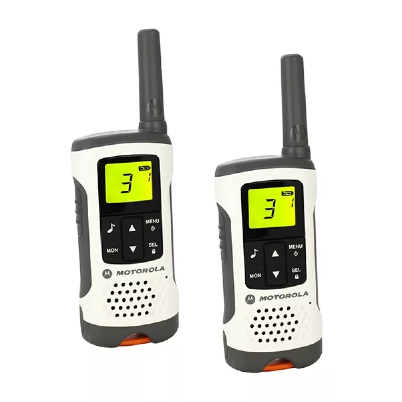 Motorola TLKR T50 divvirzienu radio 8 kanāli Pelēks, Metālisks