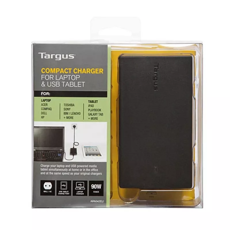 Targus APA042EU strāvas adapteris melns