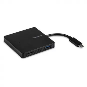 Targus ACH924EUZ saskarnes centrmezgls 5000 Mbit/s Melns