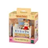 Sylvanian Families šokolādes truša mazuļa komplekts (bērnu gultiņa), 3 gadi, daudzkrāsains, polistirols, plastmasa