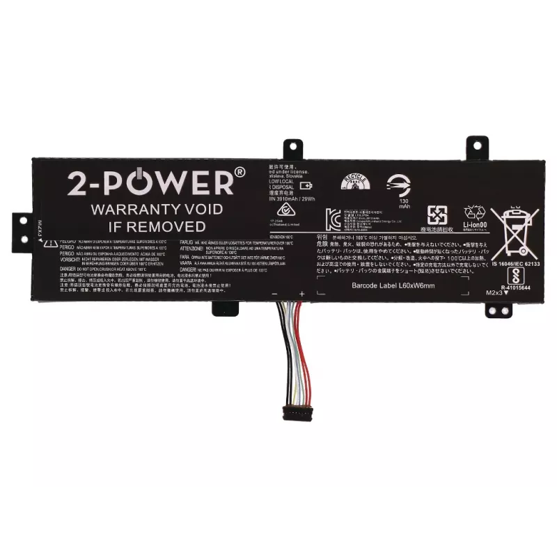 2-Power CBP3733A klēpjdatora rezerves daļa Akumulators