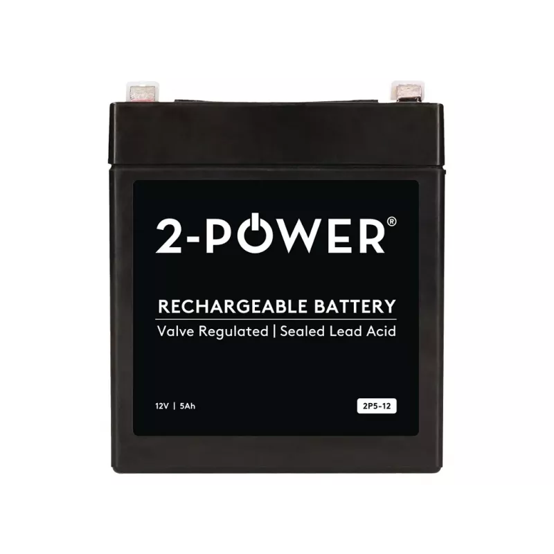 2-Power 2P5-12 UPS akumulators Hermētisks svina-skābes (VRLA) 12 V 5 Ah