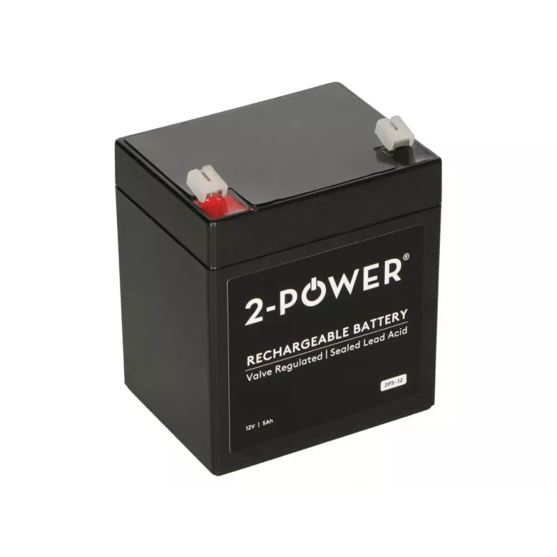 2-Power 2P5-12 UPS akumulators Hermētisks svina-skābes (VRLA) 12 V 5 Ah