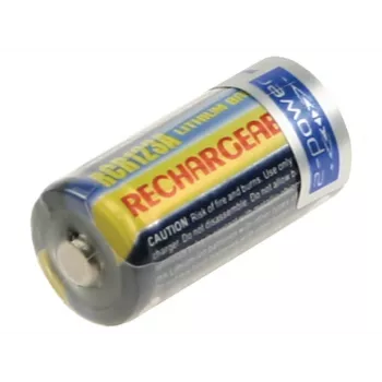 2-Power kameras akumulators 3V 500mAh (uzlādējams), 500 mAh, 3 V, litija jonu (Li-Ion)