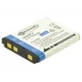 2-Power digitālās kameras akumulators 3,7 V 600 mAh, 600 mAh, 3,7 V, litija jonu (Li-Ion)