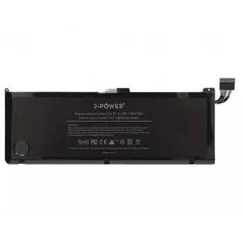 2-Power 7.4V 11200mAh litija polimēru klēpjdatora akumulators, akumulators, Apple MacBook Pro 17 collu A1297 (2009. gada vidus EMC2272/EMC2329, 2010. gada vidus EMC2352)
