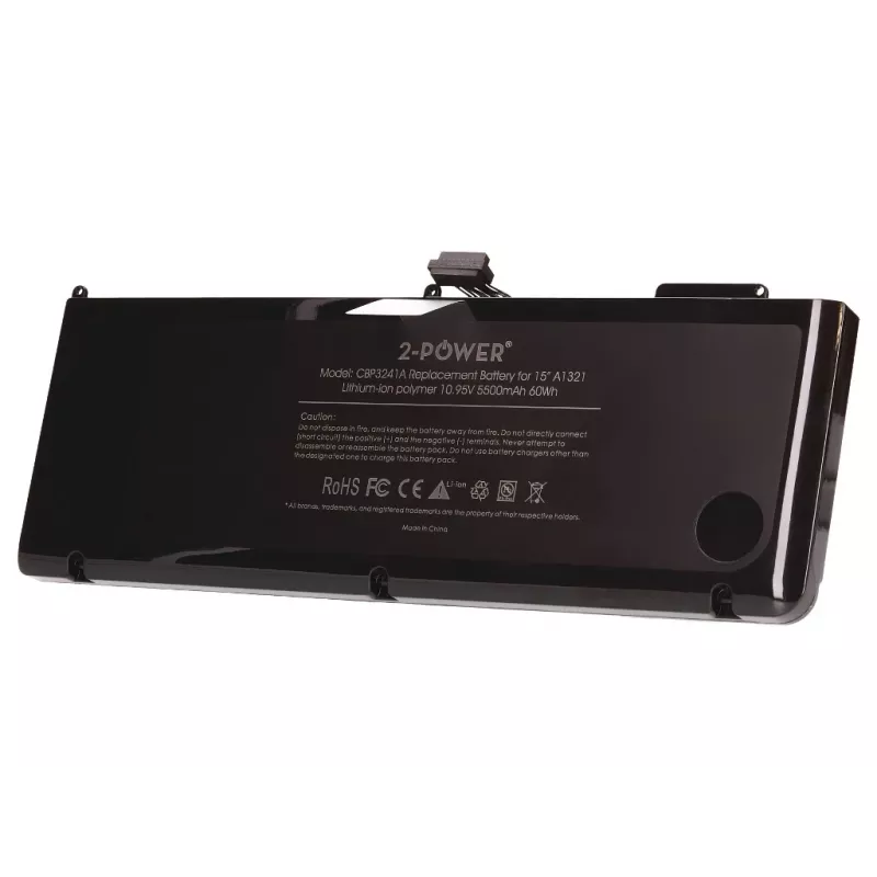 2-Power 11,1 V 5200 mAh Li-Polimēra portatīvā datora akumulators, Akumulators