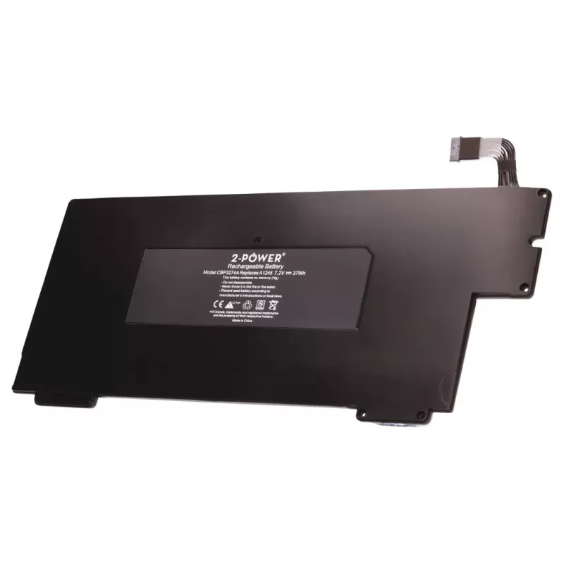 2-Power 7.2V 5000mAh Li-Polymer klēpjdatora akumulators, akumulators, Apple MacBook Air 13 collu A1237 (2008. gada sākums EMC 2142, 2008. gada beigas EMC2253, 2009. gada vidus EMC2334)