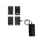 2-Power universālais kameras akumulatoru lādētājs, litija jonu (Li-Ion), niķeļa-metāla hidrīda (NiMH), AA, AAA