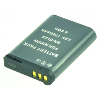 2-Power DBI9995A fotoaparāta/videokameras akumulators 1600 mAh