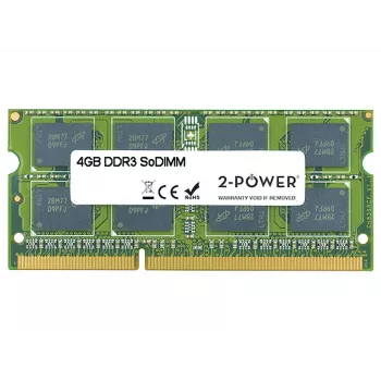 2-Power 4GB MultiSpeed 1066/1333/1600 MHz SoDIMM atmiņa, 4 GB, 1 x 4 GB, DDR3L, 1600 MHz, 204-kontaktu SO-DIMM, Zaļa