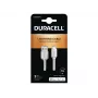 Duracell Sync/Charge kabelis 1 Metre White, 1 m, USB A, Lightning, 2.0, balta