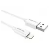 Duracell Sync/Charge kabelis 1 Metre White, 1 m, USB A, Lightning, 2.0, balta