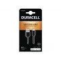 Duracell Sync/Charge kabelis 2 Metre Melns, 2 m, USB A, Lightning, 2.0, Melns