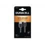 Duracell Sync/Charge kabelis 2 Metre Melns, 2 m, USB A, Micro-USB A, 2.0, Melns