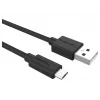 Duracell Sync/Charge kabelis 2 Metre Melns, 2 m, USB A, Micro-USB A, 2.0, Melns