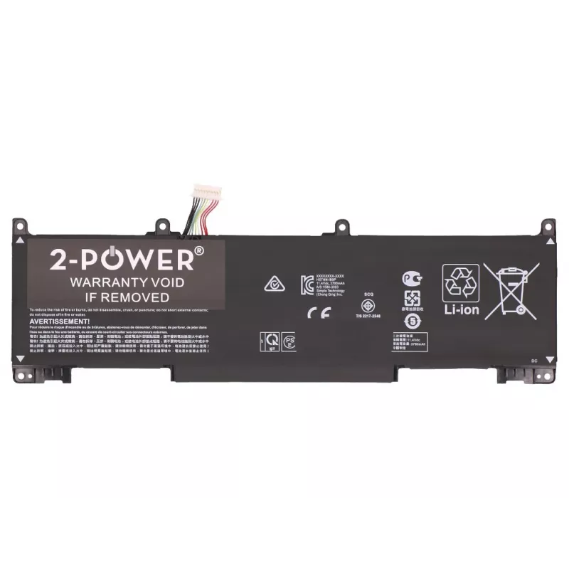 2-Power CBP3763A klēpjdatora rezerves daļa Akumulators