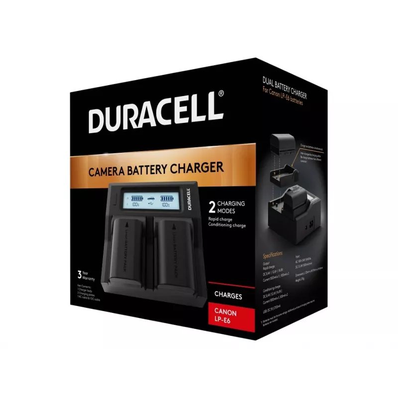 Duracell DRC6103 akumulatora lādētājs