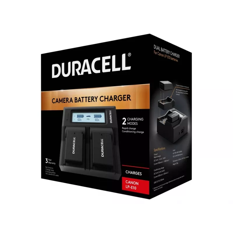 Duracell DRC6105 akumulatoru lādētājs