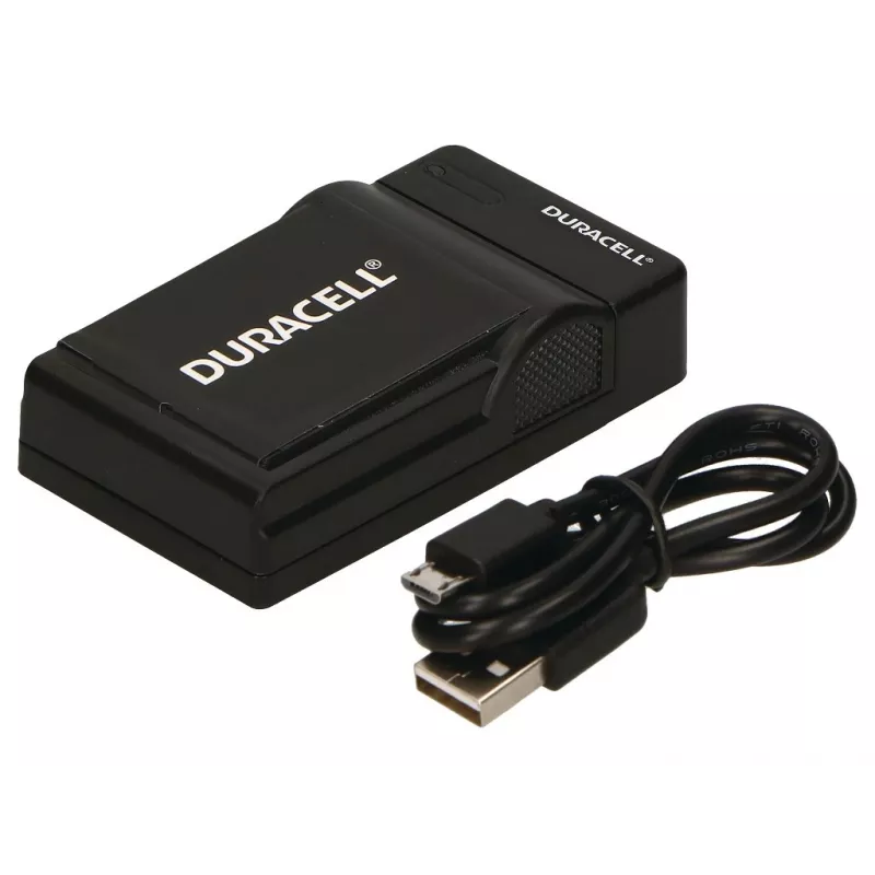 Duracell digitālās kameras akumulatora lādētājs, USB, iekštelpu akumulatora lādētājs, GoPro Hero 4, melns, 5 V, 5 V