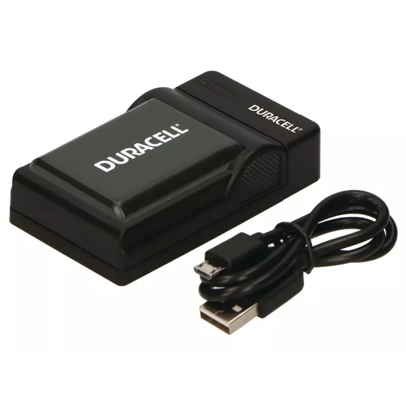 Duracell USB digitālās kameras akumulatora lādētājs, Iekštelpu akumulatora lādētājs, Sony NP-F550, NP-FM500H, NP-FM50, Melns, 5 V, 5 V