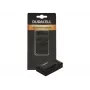 Duracell digitālās kameras akumulatora lādētājs, USB, iekštelpu akumulatora lādētājs, Panasonic DMW-BLF19, melns, 5 V, 5 V