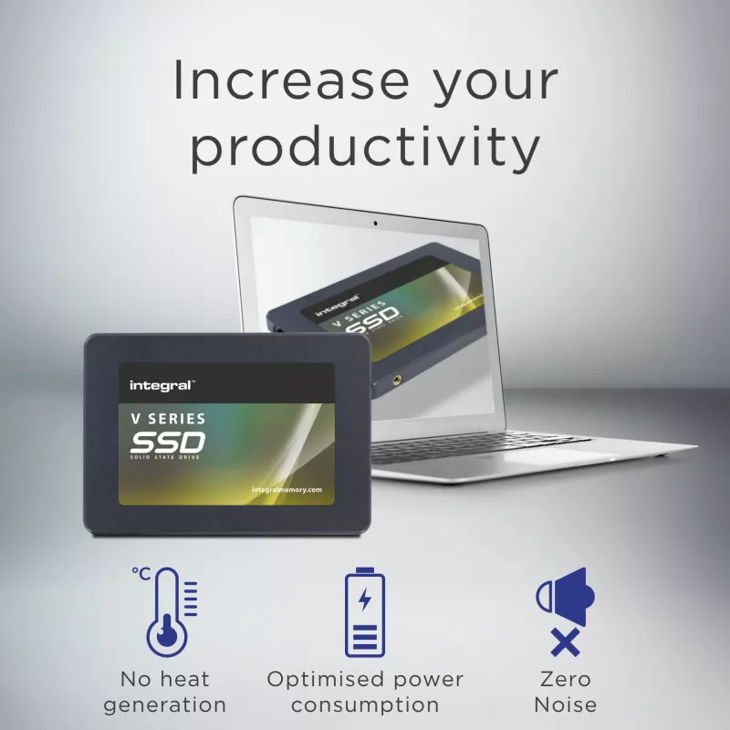 Integral 1TB - 1000GB SSD 2.5COLLU SATA 3 R-520MB/s W-470MB/s TBW 300 V SERIES 2