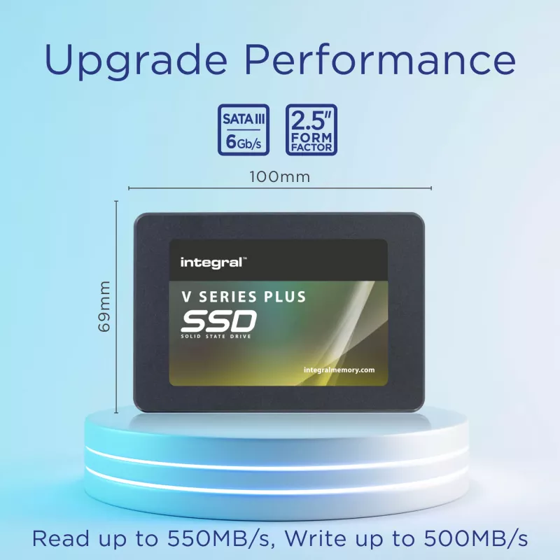 Integral 256GB SSD 2,5 collu SATA 3 R-550MB/s W-500MB/s TBW 75 V SERIES 2 PLUS