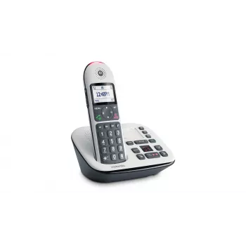 Motorola CD5011 viedtālrunis zvanītāja ID pelēks, sudraba
