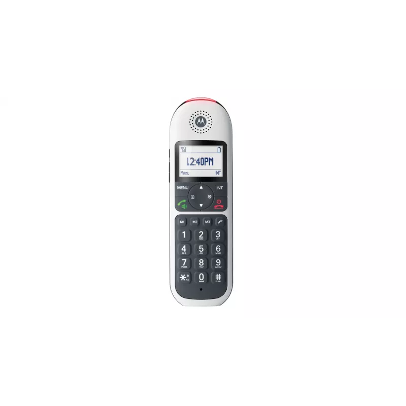 Motorola CD5011 viedtālrunis zvanītāja ID pelēks, sudraba