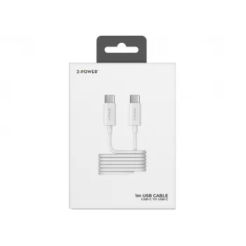 2-Power 2PUC1M04W mobilo ierīču lādētājs Balts