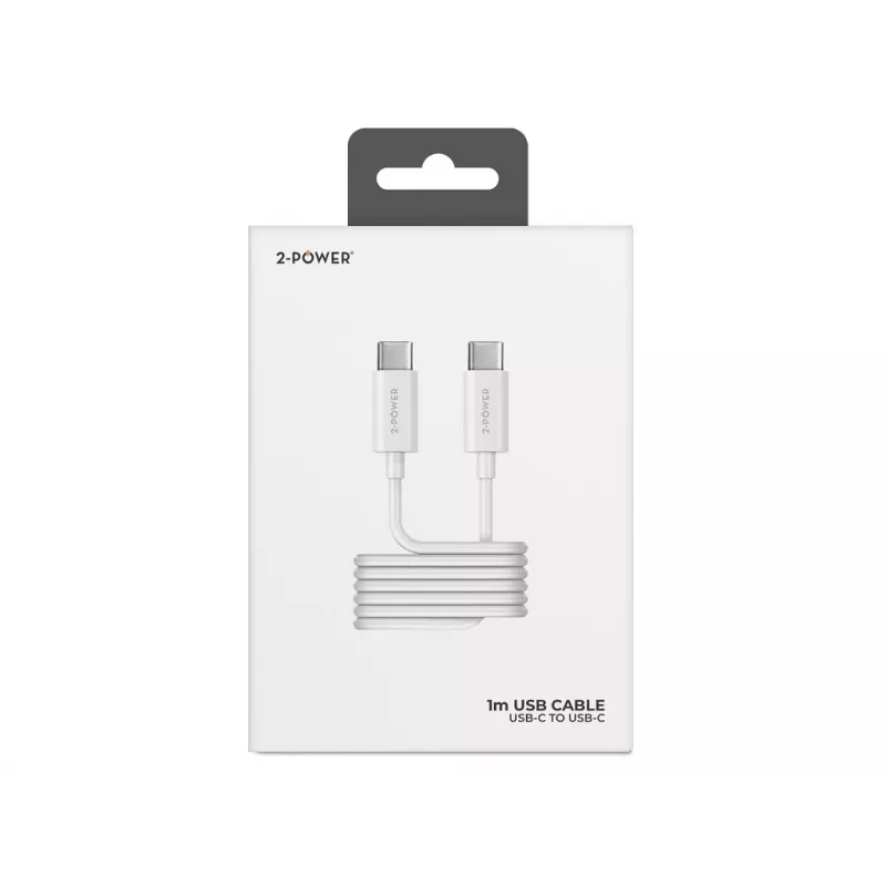 2-Power 2PUC1M04W mobilo ierīču lādētājs Balts