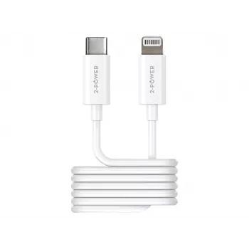 2-Power 2PUC1M03W mobilās ierīces lādētājs, balts